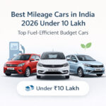 Best Mileage Cars in India 2026 Under 10 Lakh