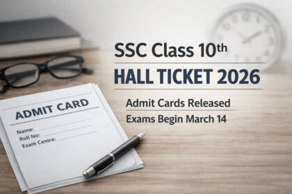 SSC Class 10th Hall Ticket